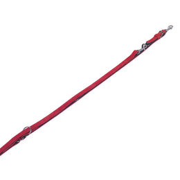 Produktbild von Nobby Führleine Velours, rot, 2 m, 14 mm - 2 m