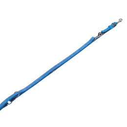 Produktbild von Nobby Führleine Velours, türkis, 2 m, 14 mm - 2 m