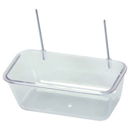 Produktbild von Nobby Futterbehälter mit Drahthaken transparent