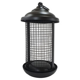 Produktbild von Nobby Futtersäule für Wildvögel schwarz