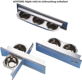 Produktbild von Nobby Futterwendeplatte inkl. 2 Näpfen