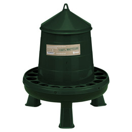 Produktbild von Nobby Geflügel Futterautomat Recycle mit Füßen Kunststoff - 4 kg