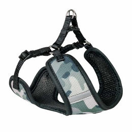Produktbild von Nobby Geschirr Mesh Reflect Camouflage schwarz 10 mm