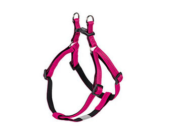 Nobby Geschirr Soft Grip fuchsia/schwarz – Bild 1 von 3