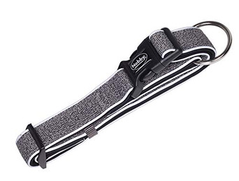 Produktbild von Nobby Halsband Cayo grau verstellbar 20-30 cm