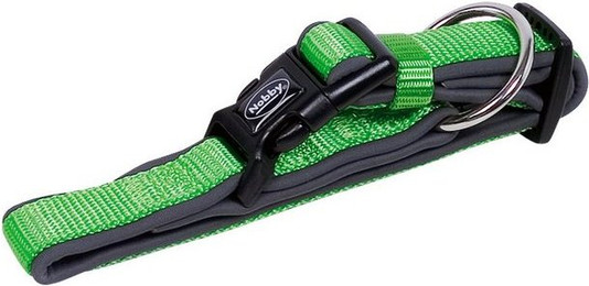 Produktbild von Nobby Halsband Classic Preno neongrün/grau - 1 Stk.
