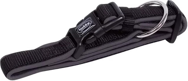 Produktbild von Nobby Halsband Classic Preno schwarz/grau L-XL