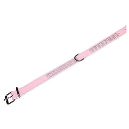 Produktbild von Nobby Halsband Crystal dreireihig rosa/weiß 52 cm - 1 Stk.