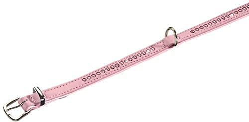 Produktbild von Nobby Halsband Crystal einreihig rosa/weiß
