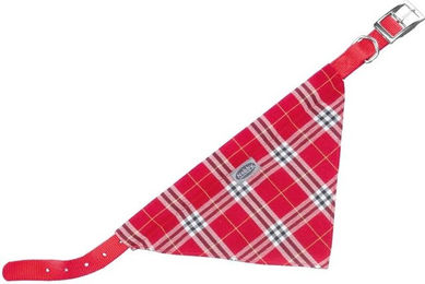 Produktbild von Nobby Halsband mit Tuch rot