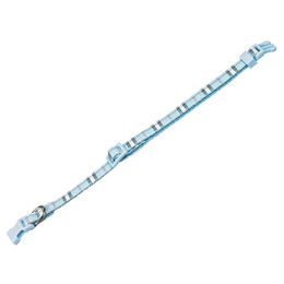 Produktbild von Nobby Halsband Tartan hellblau verstellbar 20-35 cm