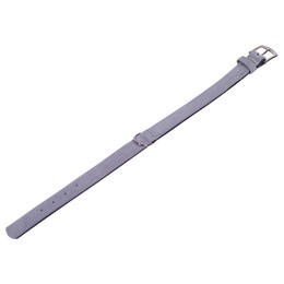 Produktbild von Nobby Halsband Velours grau (Plume)