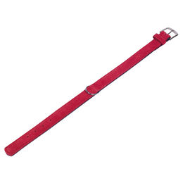 Produktbild von Nobby Halsband Velours rot (Lollipop)
