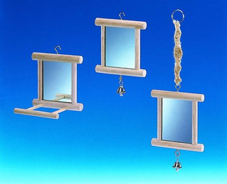 Produktbild von Nobby Holzspiegel mit Glocke