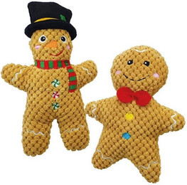 Produktbild von Nobby Honigkuchenmann Plüsch-Hundespielzeug