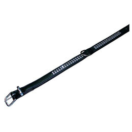 Produktbild von Nobby Hunde-Halsband Crystal zweireihig schwarz