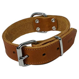 Produktbild von Nobby Hunde-Halsband Tabil cognac