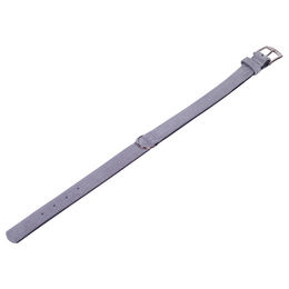 Produktbild von Nobby Hunde-Halsband Velours grau (Plume)