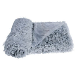 Nobby Hunde Hundedecke Fleece Plaid Esla hellgrau, Maße: 70 x 100 cm – Bild 1 von 2