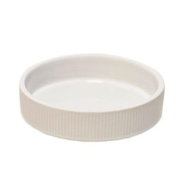 Produktbild von Nobby Hunde Keramik-Napf Rilla weiß, Maße: 13,5 x 3,5 cm