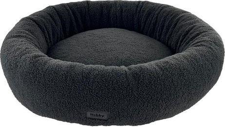 Produktbild von Nobby Hunde Komfortbett Donut Jella dunkelgrau, Maße: Ø 80 cm x 18 cm