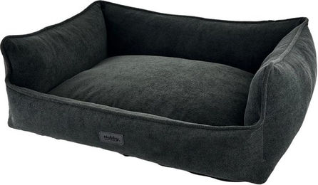 Nobby Hunde Komfortbett eckig Nila dunkelgrau, Maße: 80 x 70 x 24 cm – Bild 1 von 2