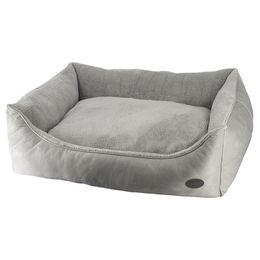 Produktbild von Nobby Hundebett eckig Fedo grau