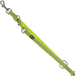 Produktbild von Nobby Hundeleine Full Reflect Nylon Führleine gelb - 2 m