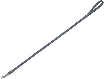 Produktbild von Nobby Hundeleine Lederleine Tabil grau