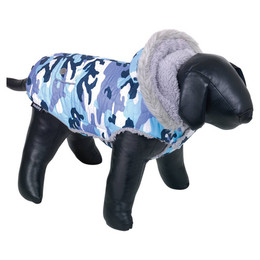 Produktbild von Nobby Hundemantel Polar blau camouflage