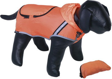 Produktbild von Nobby Hundemantel RAINY neon orange 48 cm