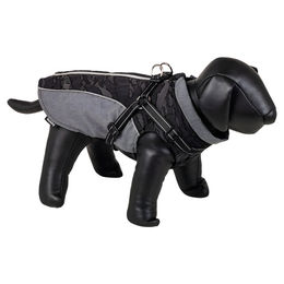 Nobby Hundemantel Reku 2 in 1 grau-schwarz, Größe: 29 cm – Bild 1 von 2