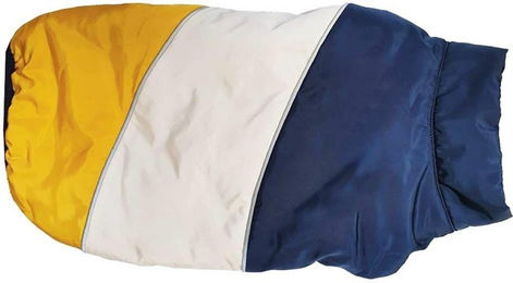 Nobby Hundemantel Renk Navy-Senf - 1 Stk. – Bild 1 von 2