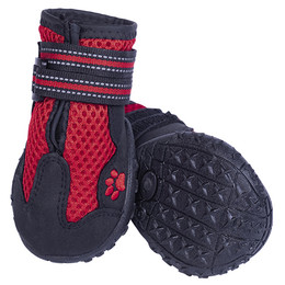 Produktbild von Nobby Hundeschuhe Runners Mesh rot Größe XL