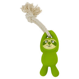 Nobby Hundespielzeug Faultier mit Seil aus Latex – Bild 1 von 2