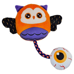 Produktbild von Nobby Hundespielzeug Halloween Plüsch Eule mit Seil