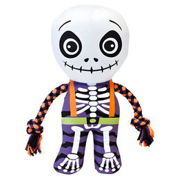 Produktbild von Nobby Hundespielzeug Halloween Plüsch Skelett mit Seil