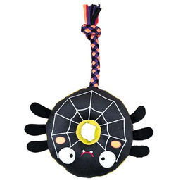 Produktbild von Nobby Hundespielzeug Halloween Plüsch Spinne mit Seil