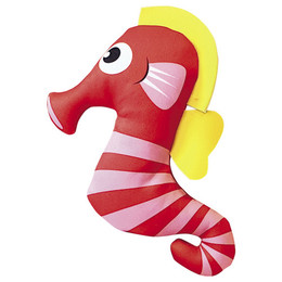 Produktbild von Nobby Hundespielzeug Seepferdchen Floating rot