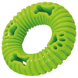 Nobby Hundespielzeug Soft TPR Ring grün - 1 Stk. – Bild 1 von 2