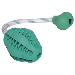 Produktbild von Nobby Hundespielzeug Vollgummi Dental Jumper mit Seil - 1 Stk.