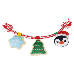 Produktbild von Nobby Hundespielzeug Xmas Knotenseil
