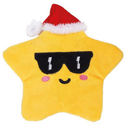 Produktbild von Nobby Hundespielzeug Xmas Plüschstern Cool gelb