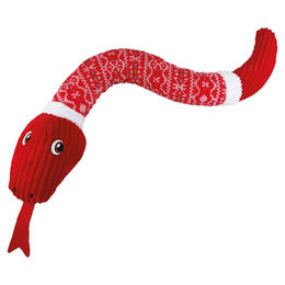Produktbild von Nobby Hundespielzeug Xmas Schlange rot