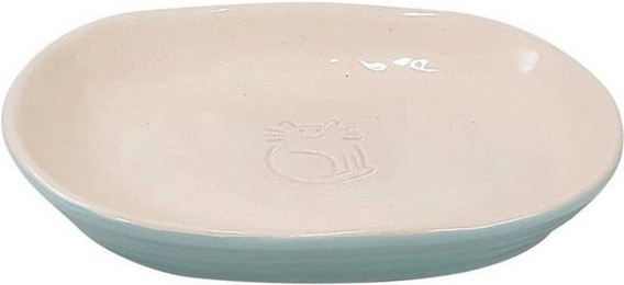 Produktbild von Nobby Katzen Keramik Futternapf Jada mint/creme - 0,1 l