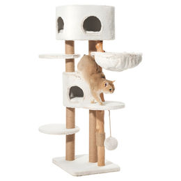 Produktbild von Nobby Katzen Kratzbaum Loya braun/weiß meliert