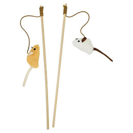 Produktbild von Nobby Katzenangel Plüschmaus mit Stimme und Catnip