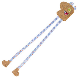 Produktbild von Nobby Katzenspielzeug Gesicht mit Beinen mit Catnip blau - 1 Stk.