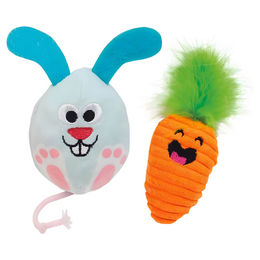 Produktbild von Nobby Katzenspielzeug Ostern Hase und Möhrchen mit Catnip