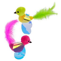 Produktbild von Nobby Katzenspielzeug Plüschvogel mit Catnip